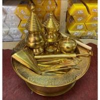 ราคา เชียนหมากพลูพานทองเหลืองมี 9 นิ้ว และ 12 นิ้ว (24078390371)