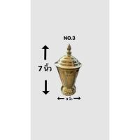 ราคา เครื่องทองเหลือง โกศทองเหลือง ทรงกระปุก มี 2 ขนาด (25358289851)