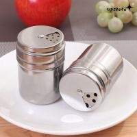 ราคา UPSTOTO ขวดน้ําตาลเกลือ โถปรุงรสฝาหมุนสแตนเลส อุปกรณ์ครัวอเนกประสงค์ โถเครื่องเทศ เครื่องปั่นพริกไทยเครื่องเทศ (43526204010)