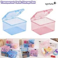 ราคา อัพโต กล่องเก็บของ ภาชนะใส่เครื่องประดับกล่องเก็บฝุ่น ผู้ถือบัตรขนาดเล็กอเนกประสงค์รูปสี่เหลี่ยมผืนผ้าพลาสติกใสสก์ท็อปออแกไนเซอร์สําหรับจัดเก็บเคร (55600979065)