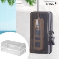 ราคา ฝาครอบตะกั่วส่วนขยาย UPSTOTO กล่องปลั๊กกันน้ํา Weatherproof กล่องเก็บของรางปลั๊กไฟพลาสติกป้องกันการโจรกรรมแบบพกพากลางแจ้ง (55050988872)