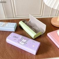 ราคา GOOD Sanrio Hello Kitty แว่นตาแม่เหล็ก Kawaii Cinnamoroll Kuromi Pochacco กล่องเก็บแว่นตากลับพกพา lm1 (42204336063)