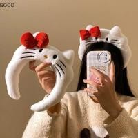 ราคา GOOD Kawaii Hello Kitty ตุ๊กตาอะนิเมะ Sanrio KT Cat Hairband Headdress ของขวัญปีใหม่ lm1 (41355243427)