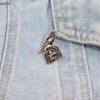 ราคา เข็มกลัดอีกาดำสำหรับไว้อาลัย พร้อมใช้งานเป็นเครื่องประดับเสื้อผ้า (57300465433)