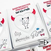 ราคา GoodGirlm1 Kpop Idol BABYMONSTER Photo Binder อัลบั้มภาพ Idol พัดลม Photocard ผู้ถือมินิอัลบั้ม Idol Photo Storage รวบรวมหนังสือของขวัญ TH (44451370963)