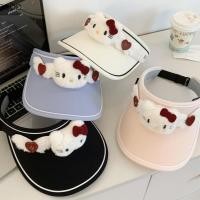 ราคา หมวกแฟชั่น Hello Kitty กันแดด ออกแบบการ์ตูนจาก Sanrio พร้อมใช้ได้หลากหลายโอกาสในหน้าร้อน (42858763759)