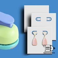 ราคา GoodGirlm1 สมุดภาพ Punches ต่างหูการ์ด Punch Cutter Craft การพิมพ์ผ้าดิบ DIY Craft TH (42601369847)