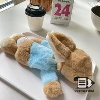 ราคา GoodGirlm1 1 ชิ้นเครื่องเขียนนักเรียนน่ารักตุ๊กตากระต่ายกล่องดินสออุปกรณ์การเรียน Kawaii ตุ๊กตา Back To School Storage กระเป๋าปากกากระเป๋า TH (41751371322)