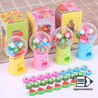 ราคา GoodGirlm1 น่ารัก Mini Gashapon เครื่องออกแบบยางลบการ์ตูนผลไม้ยางยางลบเด็ก Kawaii เครื่องเขียนเครื่องมือแก้ไขอุปกรณ์สํานักงาน TH (41051375256)