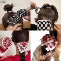 ราคา ดีVintage ยางยืดหยุ่นสำหรับหัวแม่มือ สไตล์หวาน สีแดง เชอร์รี่ Scrunchie สำหรับผู้หญิง LM1 (40606402650)