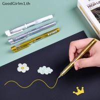 ราคา Goodgirlm1 DIY โลหะกันน้ําสีถาวร Marker ปากกาสีขาวทองเงิน 1 0 มม เรซินแม่พิมพ์ปากกา Art จิตรกรรมอุปกรณ์ TH (29973546844)