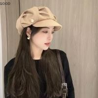 ราคา ดีแปดเหลี่ยมหมวกเบเร่ต์ขนสัตว์ Newsboy หมวกผู้หญิง Cloud Street Brim หมวกกลางแจ้ง Berets หมวก lm1 (27341099351)