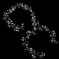 ราคา ที่คาดผมpearl rhinestone ขนาด50cm เครื่องประดับเจ้าสาวสำหรับวันแต่งงาน (51600263318)