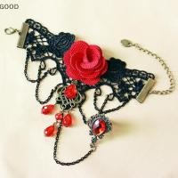 ราคา ถุงมือและสร้อยข้อมือสไตล์Vintage Steampunk สำหรับผู้หญิง ลูกไม้ เครื่องประดับยุคVictorian (50250576170)