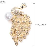 ราคา เข็มกลัด Corsage คลาสสิก ไข่มุก Rhinestone และคริสตัลนกยูง เหมาะสำหรับงานแต่งงานและพิธีกรรมทางสังคม (42965612362)