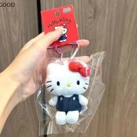 ราคา SANRIO ดี 10 ซม Sanrio Hello Kitty ตุ๊กตาพวงกุญแจ Kawaii การ์ตูนหัวใจหัวเข็มขัดตุ๊กตาของเล่นจี้น่ารักกระเป๋าเป้สะพายหลังเครื่องประดับของขวัญ Charm lm1 (43563175021)