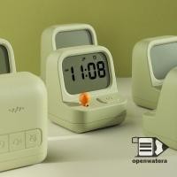 ราคา GoodGirlm1 นาฬิกาปลุก Snooze นาฬิกาดิจิตอลแปลกใหม่เงียบนาฬิกาตั้งโต๊ะการ์ตูนรูปนาฬิกาปลุกเงียบไม่ติ๊กสําหรับเด็กนาฬิกาตั้งโต๊ะ TH (43551364996)