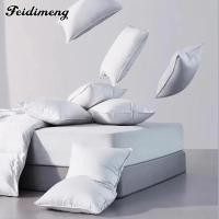 ราคา FDM หมอนเกรดโรงแรม สีขาว นุ่ม หมอนหนุน ป้องกันไรฝุ่นและแบคทีเรีย (40551720186)