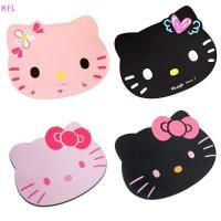 ราคา KFL Sanrio การ์ตูนแผ่นรองเมาส์คอมพิวเตอร์ Kawaii Hello Kitty Anti Slip Desk Pad สีดําสีชมพูกาแฟแผ่นรองเม้าส์นุ่มสาวของขวัญขายร้อน (43951821390)