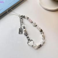 ราคา KFL Y2k Bowknot โซ่โทรศัพท์หวานเย็นลูกปัดจี้หูฟังกรณี Charm Anti Lost Lanyard สายรัดข้อมือกระเป๋าตกแต่งขายร้อน (25480469104)