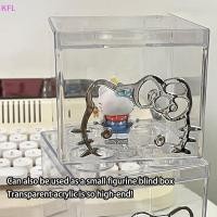 ราคา KFL Kawaii Hello Kitty กระปุกออมสินใสเหรียญ Diy Sanrio KT สติกเกอร์ Splicable Piggy Bank สาวหวานของขวัญวันหยุดขายร้อน (41351812207)