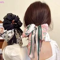 ราคา พิมพ์โบว์เชือกริบบิ้นหรูหรา สำหรับผมหางม้า พร้อมยางรัดผมแหวน แฟชันน่ารักสำหรับสาวๆ (58151596950)