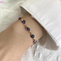 ราคา KFL Lucky Turkey Evil Eye สร้อยข้อมือสําหรับผู้หญิงผู้ชายที่มีสีสันสีแดง Blue Eye ปรับโซ่โลหะกําไลข้อมือโชคดีความมั่งคั่งเครื่องประดับของขวัญขายร้อน (56401108640)