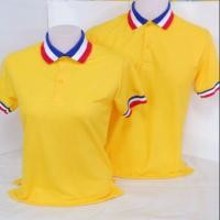 ราคา เสื้อโปโลเหลือง ไม่ปักร (1599581932)