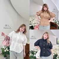 ราคา Chubby Supi เสื้อคอปกจับจีบ jira (42212020994)