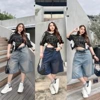ราคา Chubby Supi I CURV กางเกงยีนส์5ส่วนไซส์ใหญ่ lc (48051094115)
