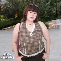 ราคา Chubby Supi เสื้อคล้องคอลายสก็อต jira (40865083049)