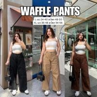 ราคา Chubby Supi Waffle Pants กางเกงขายาวตีเกร็ดหน้า lin (29026540855)