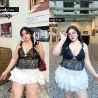 ราคา Chubby Supi บราลูกไม้ซ้อการ์ด trd บราลูกไม้สาวอวบ (26328854034)