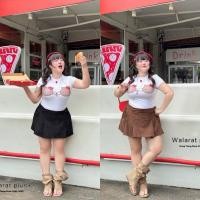 ราคา Chubby Supi CORDUROY SKIRT กระโปรงลูกฟูก wa (40818247189)