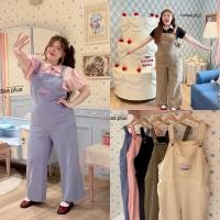 ราคา Chubby Supi MACARON BIB เอี๊ยมขายาวสาวอวบ lin (26040521289)