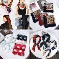 ราคา ผ้าคลุมไหล่สำหรับผู้หญิง ทำจากผ้าไหมซาติน พิมพ์เสือดาว (50451509408)