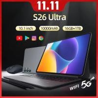 ราคา ซื้อ1แถม12 แป้นพิมพ์ฟรี 2025 ใหม่ 5G 10 1นิ้ว แท็บเล็ต RAM16GB ROM1TB Full HD 13 Core แท็บเล็ตถูกๆ 10000mAh (44071857929)