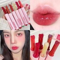 ราคา กระจกแสงน้ํารูปหัวใจ ปากกาลิปสติก Jelly Solid Lip Glaze Tender Lip Balm Plump Shining Lip Tint Moisturizing Long lasting Lip Gloss Korean Lip Tint Makeup (26318308499)