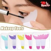 ราคา เทมเพลตอายไลเนอร์ ลายฉลุแต่งตา แผ่นกั้นขนตา แผ่นทาอายแชโดว์ รับผิดชอบ ซิลิโคน ซักได้ เครื่องมือสร้างอายไลเนอร์คิ้ว อุปกรณ์ช่วยแต่งตา (27517165962)