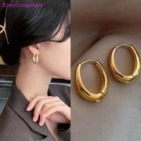 ราคา Eas 1 คู่สไตล์คลาสสิกต่างหูห่วงขนาดเล็กสีทองประณีตต่างหูรูปตัว U สําหรับสาวของขวัญเครื่องประดับที่สวยงาม Ate (28334570083)