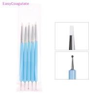 ราคา Eas 5 ชิ้น เซ็ตสแตนเลสสองหัว Sculpting Polymer และ Soft เครื่องปั้นดินเผาเครื่องมือดินซิลิโคน Modelling Art Shaper เครื่องมือ Ate (24544448577)