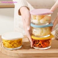 ราคา Eas ไมโครเวฟปลอดภัยรอบภาชนะเก็บอาหารแก้ว Borosilicate สูงดองปิดผนึก Jar ตู้เย็นผักผลไม้ Jar Ate (41755835817)