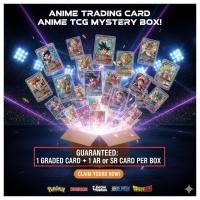 ราคา กล่องสุ่ม Anime TCG Mystery Box การ์ดเกรด AR SR ทุกกล่อง โปเกมอน ดิจิมอน ยูกิ (48150945653)