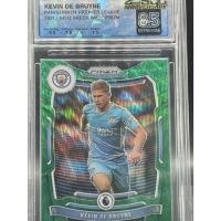 ราคา KEVIN DE BRUYNE 2021 Panini Prizm Premier League GREEN WAVE PRIZM SQC 8 5 NEAR MINT การ์ดฟุตบอล ดาวดัง 12 (57600999370)