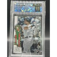 ราคา Aaron Judge 2020 Topps Holiday Christmas HW38 YANKEES SOC 9 5 GEM MINT การ์ด แอรอน จั๊ดจ์ Graded (57151079672)