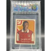 ราคา THIERRY HENRY 2000 Merlin PL STICKER SQC 10 PRECIOUS GEM MINT ตำนาน Arsenal 23 (57151004300)