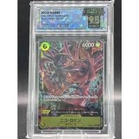 ราคา One Piece TCG Nico Robin Alt Art OP09 107 R JPN SOC 9 5 GEM MINT การ์ดวันพีซ นามิ Parallel Rare PSA Graded (57001079007)