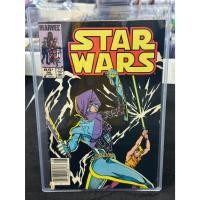 ราคา RAW NM Marvel STAR WARS 87 Sep 1984 Luke Skywalker vs Beast Cover Copper Age (51351434141)
