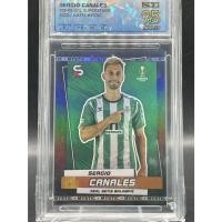 ราคา SERGIO CANALES 2023 Topps UCL Superstars MYSTIC Insert SQC 9 5 GEM MINT การ์ดฟุตบอล Real Betis 173 (46551019621)