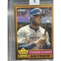 ราคา Yordan Alvarez 2024 Topps Heritage Gold Parallel 50 Raw NM การ์ดเบสบอล MLB แรร์ลิมิต (45450760203)